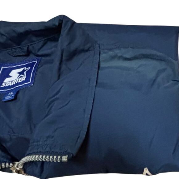 Vintage Dallas Cowboys Starter Windbreaker Jacket Mens Large Big Star Logo 90s** - Picture 4 of 8